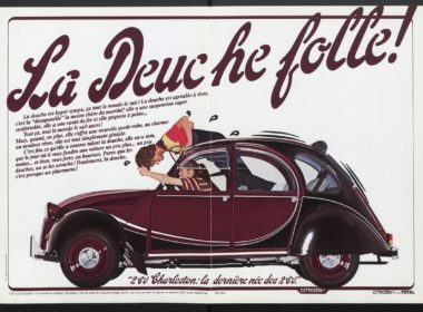 Citroen 2CV reklama z epoki
