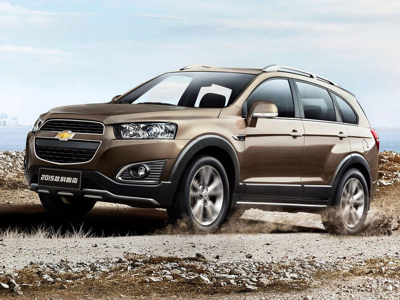 Chevrolet Captiva II SUV Facelifting